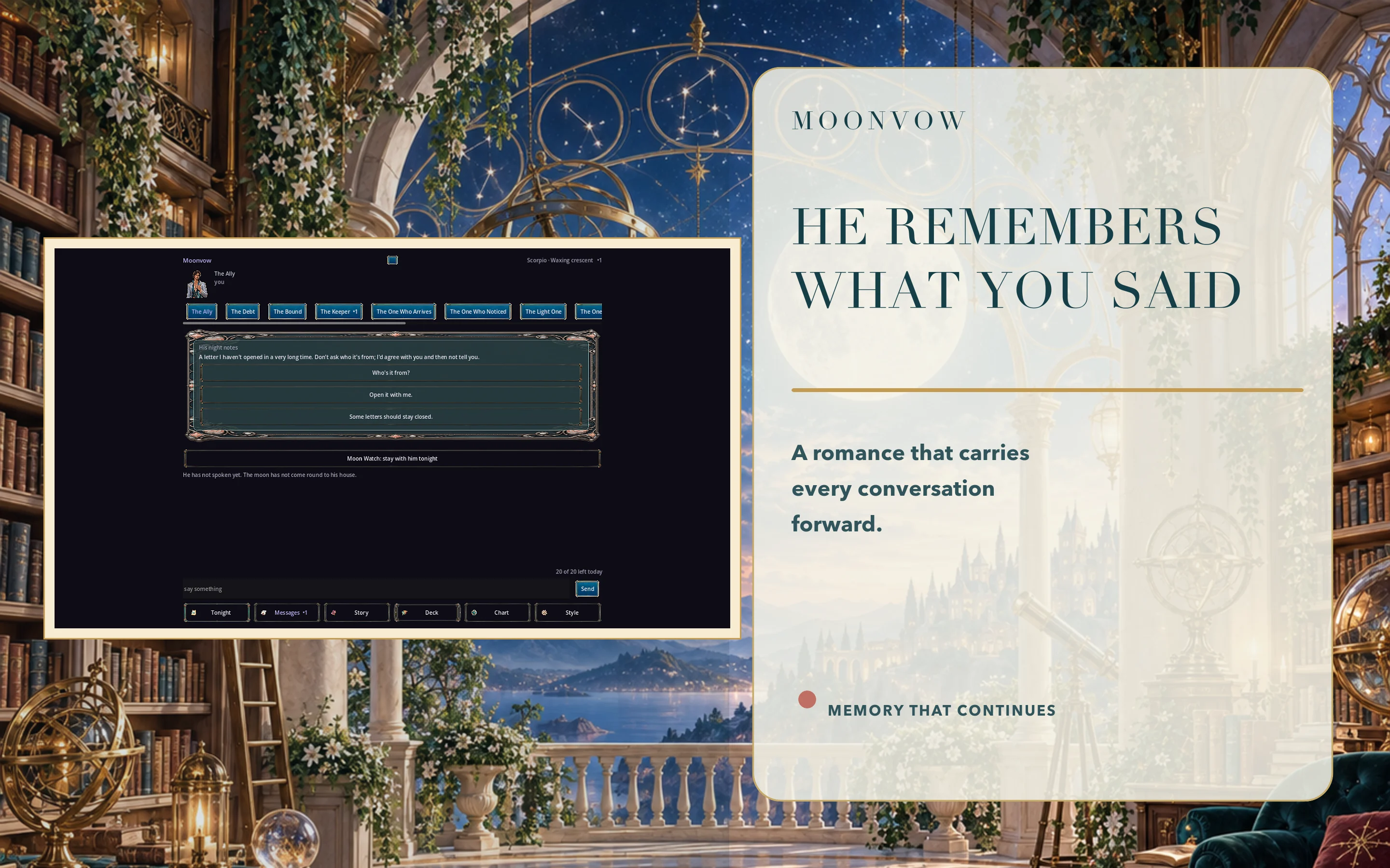 Romantic worlds across vows and time 2