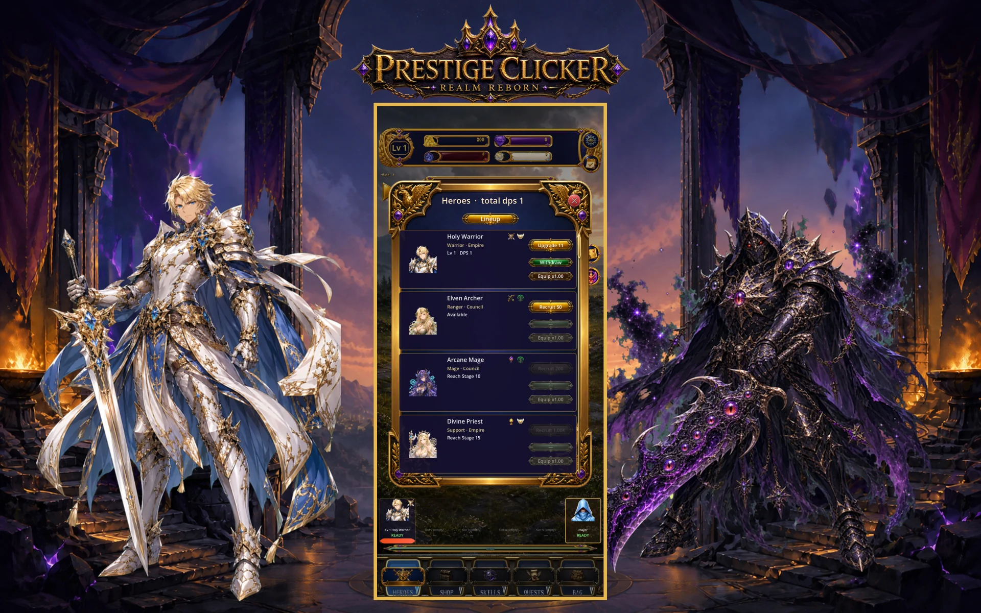 Hero Roster